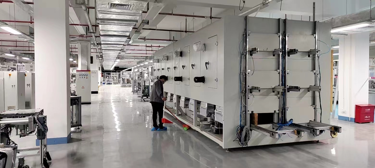 新能源汽車電機烘干隧道爐